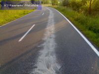 Hilfeleistung - Ölspur